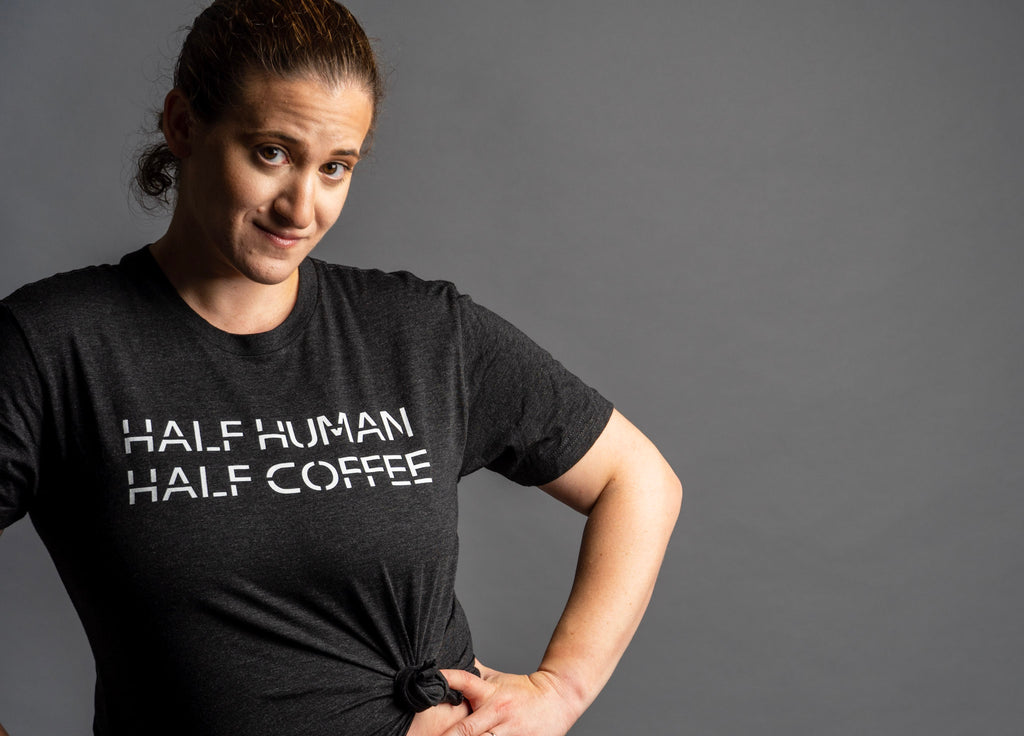 Half Human Half Coffee Unisex T-shirt - SB & Co. | UNLMTD